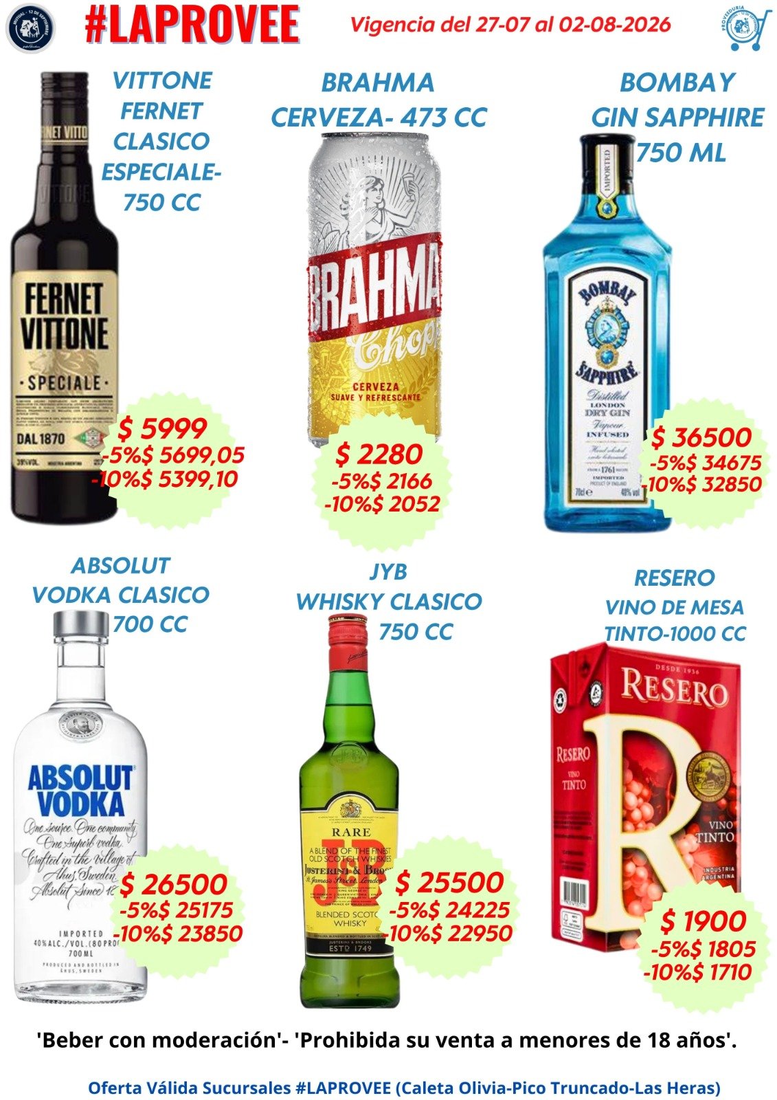 OFERTAS DE LA SEMANA