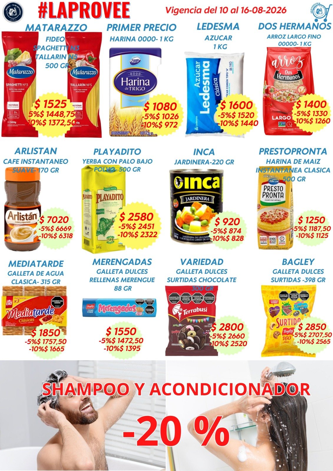 OFERTAS DE LA SEMANA