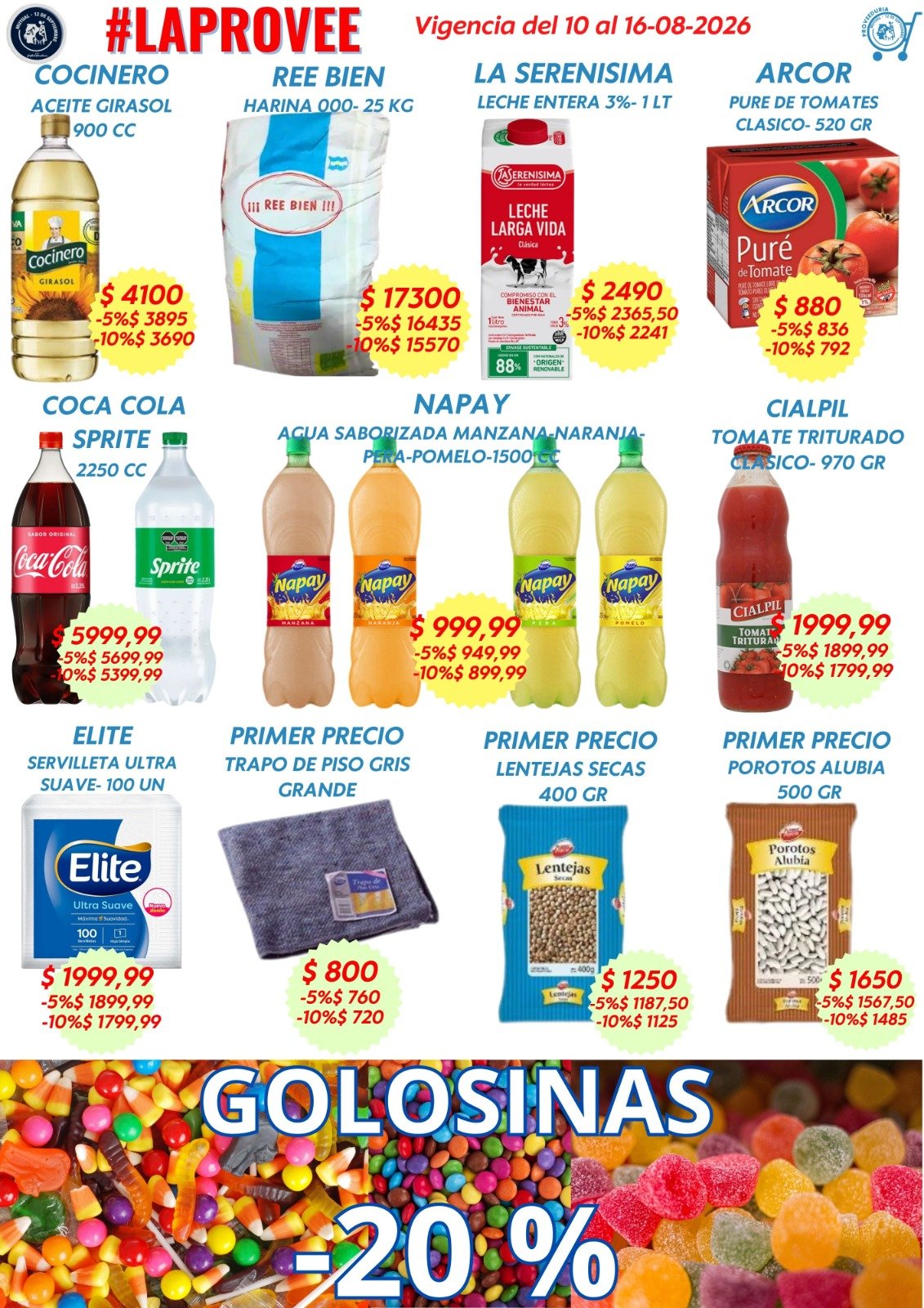 OFERTAS DE LA SEMANA