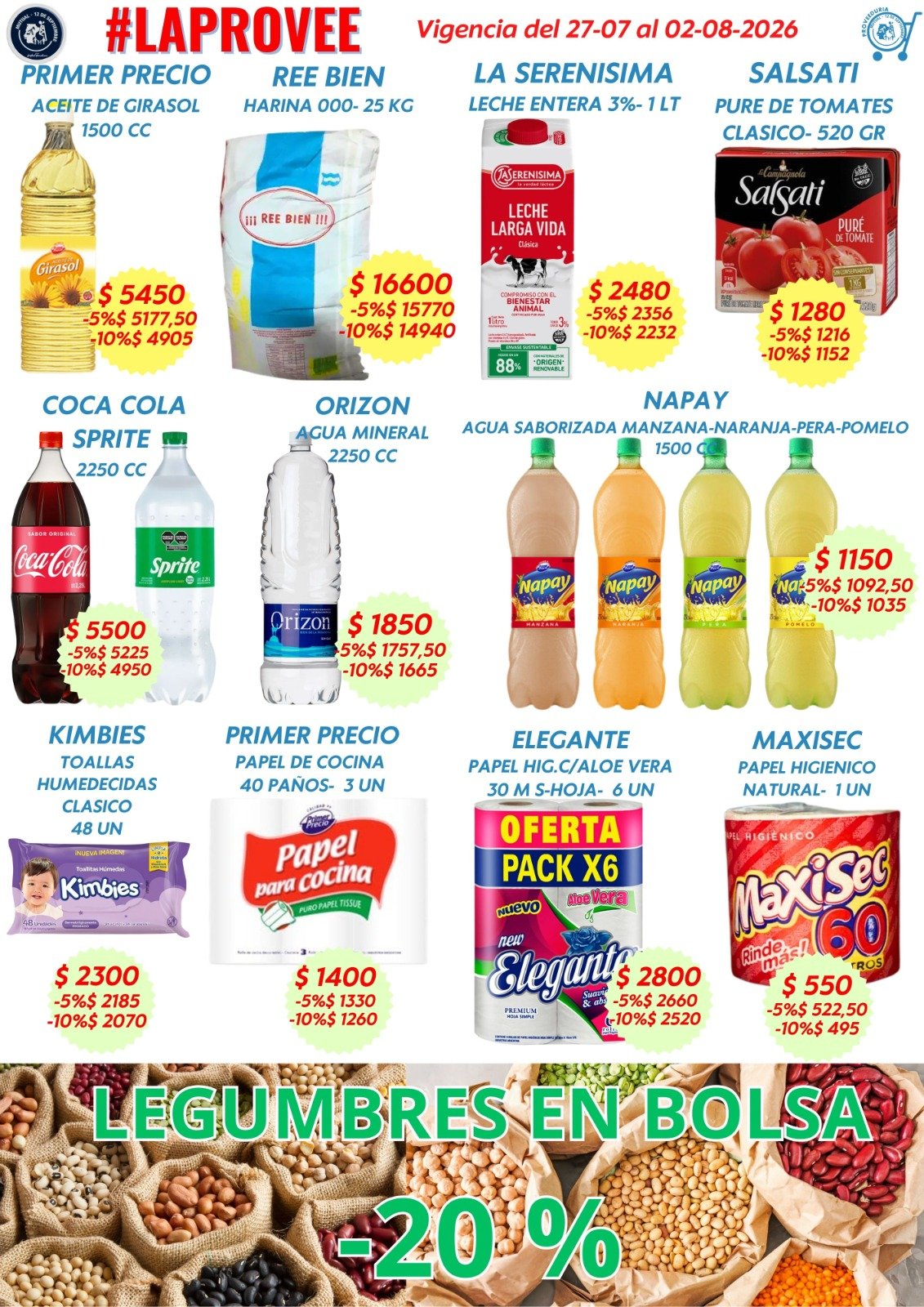 OFERTAS DE LA SEMANA