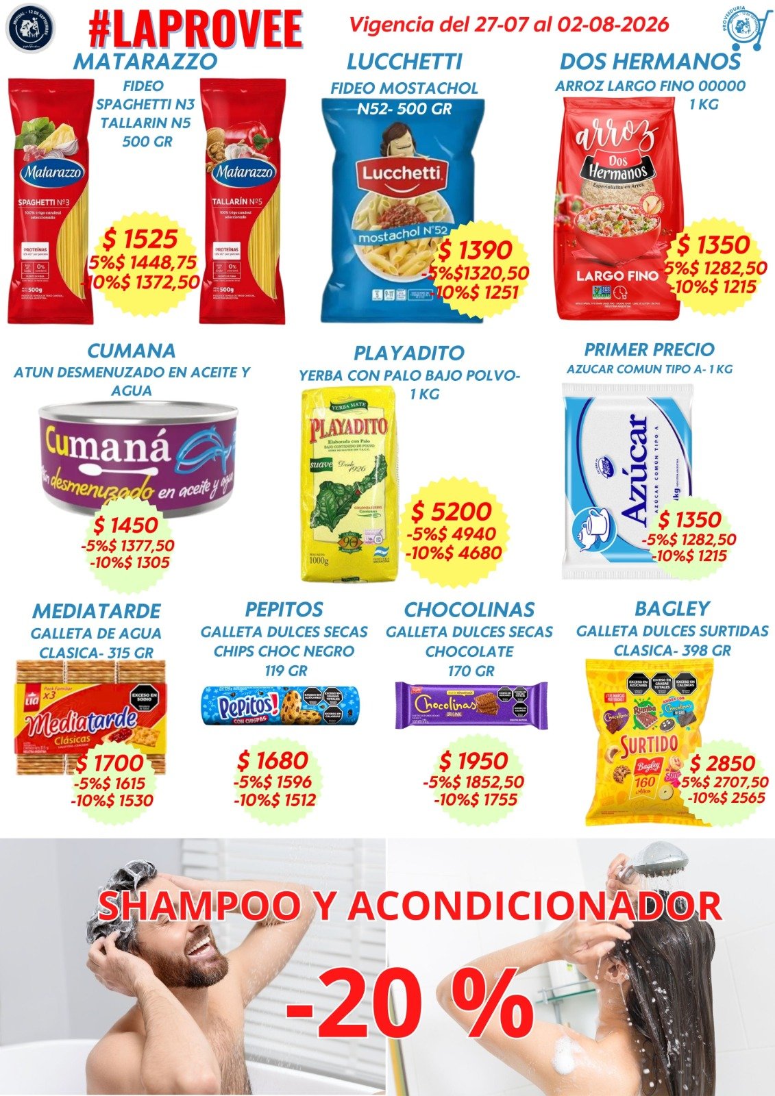 OFERTAS DE LA SEMANA