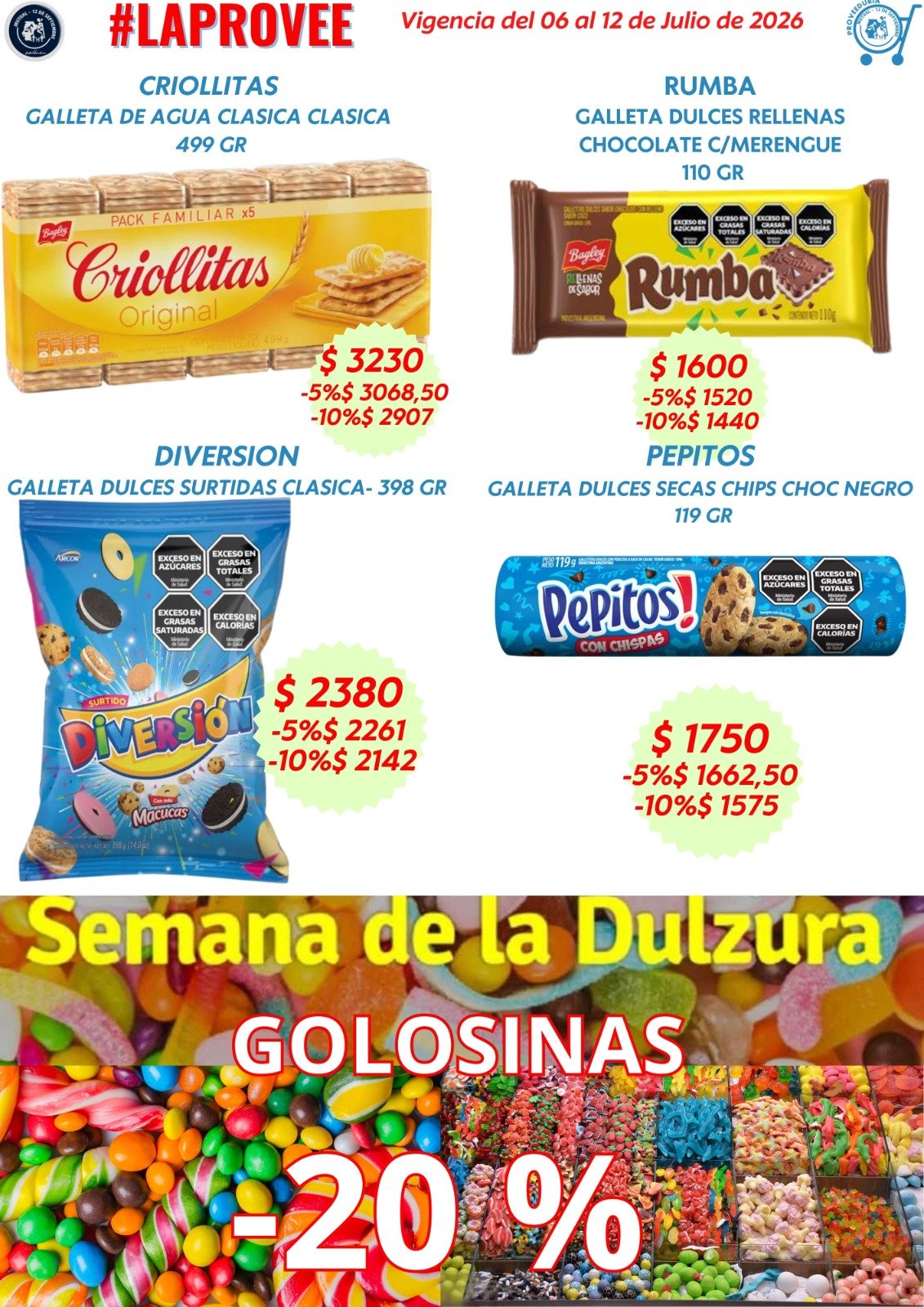 OFERTAS DE LA SEMANA