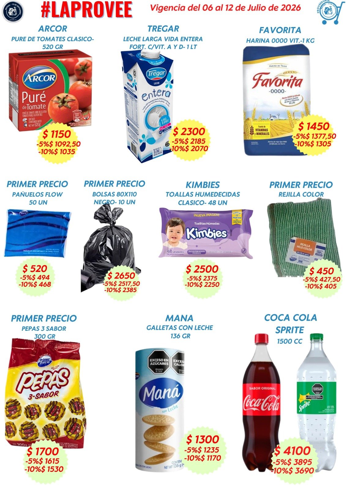 OFERTAS DE LA SEMANA