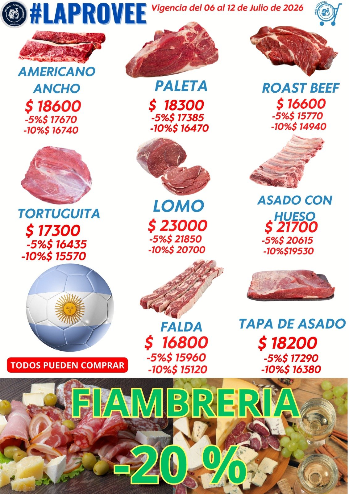OFERTAS DE LA SEMANA