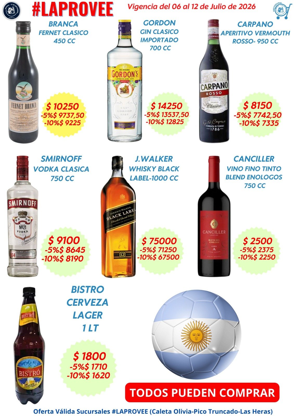 OFERTAS DE LA SEMANA