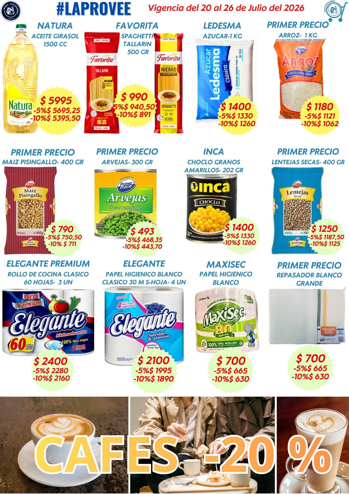 OFERTAS DE LA SEMANA
