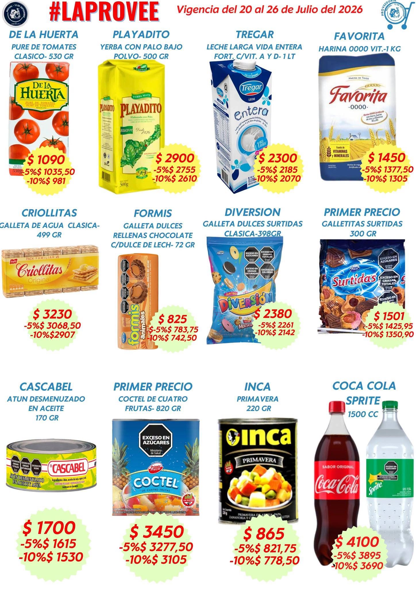 OFERTAS DE LA SEMANA