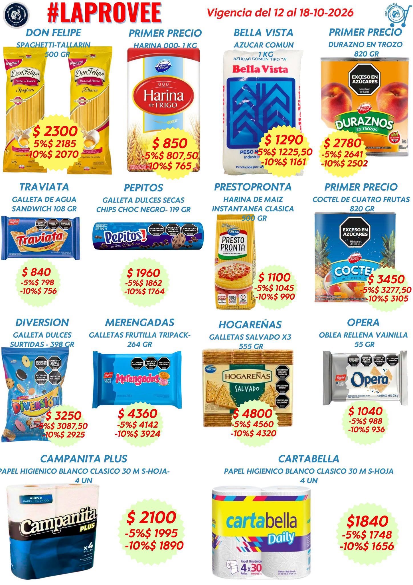 OFERTAS DE LAS SEMANA