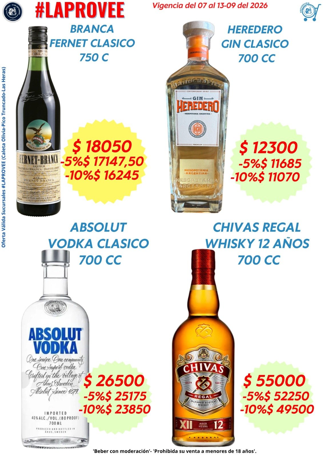 OFERTAS DE LA SEMANA