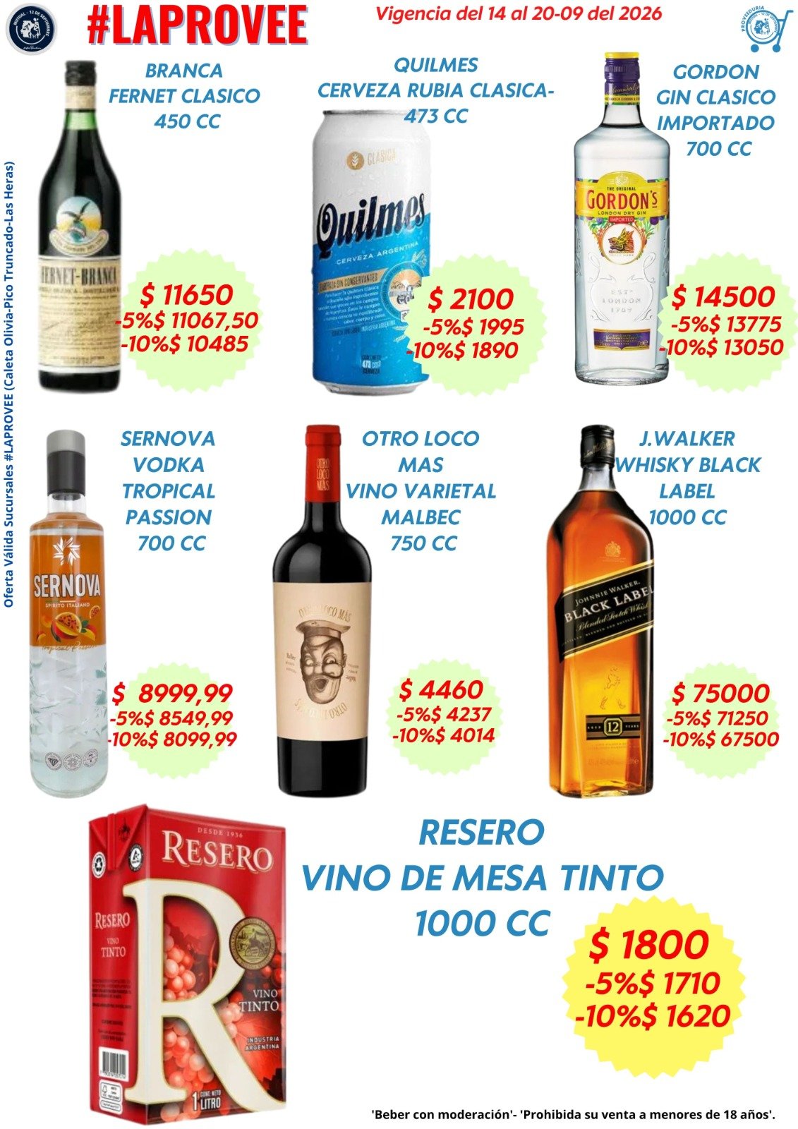 OFERTAS DE LA SEMANA