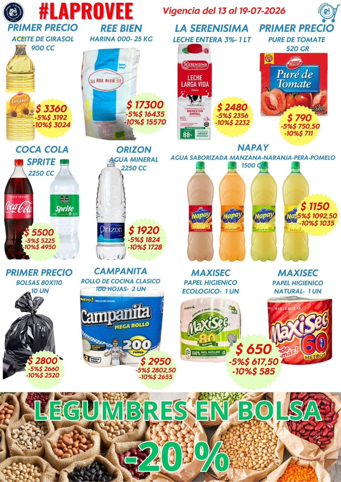 OFERTAS DE LA SEMANA