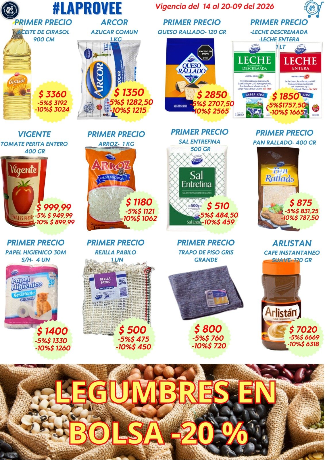 OFERTAS DE LA SEMANA